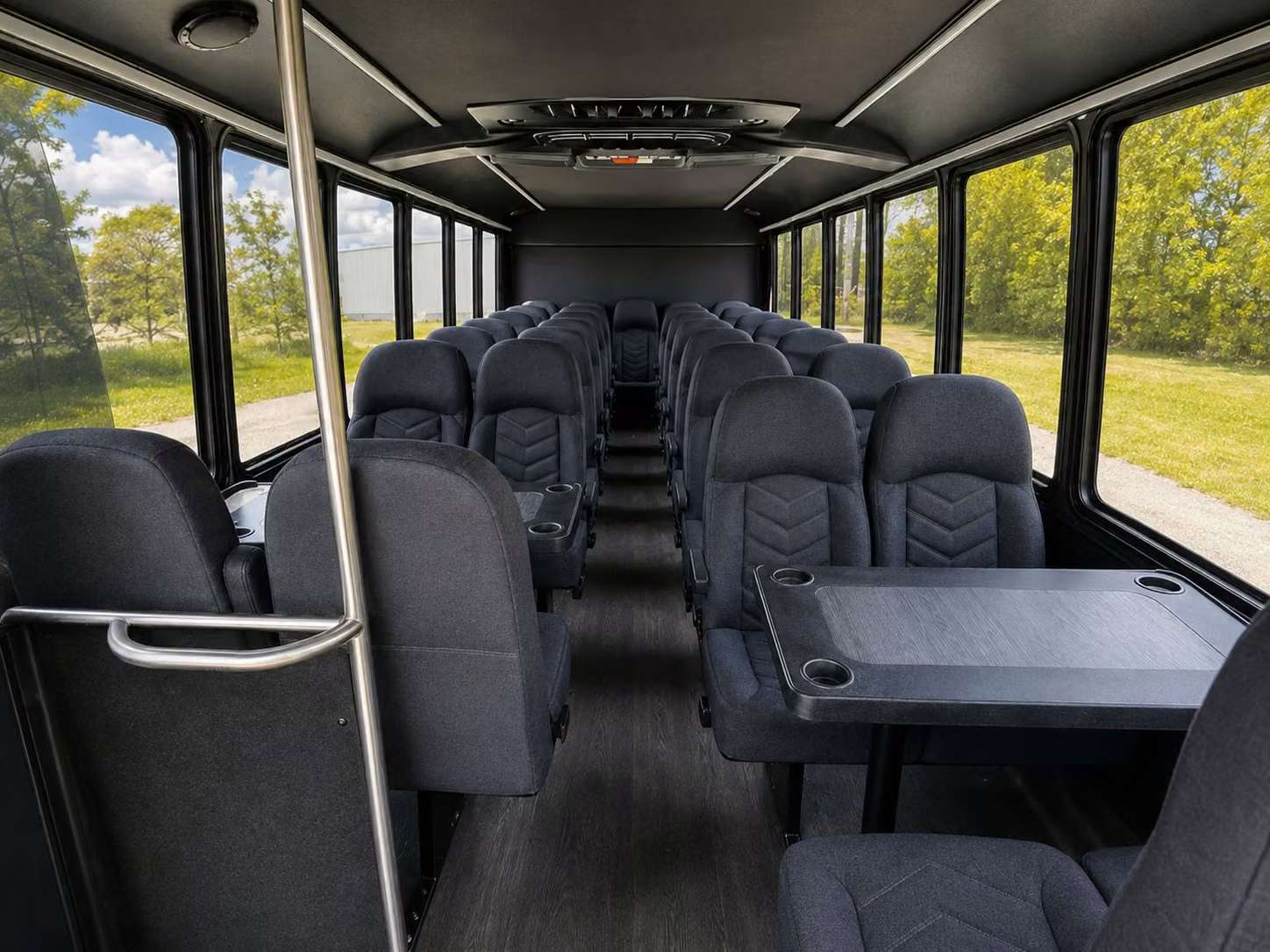20 passenger minibus inside