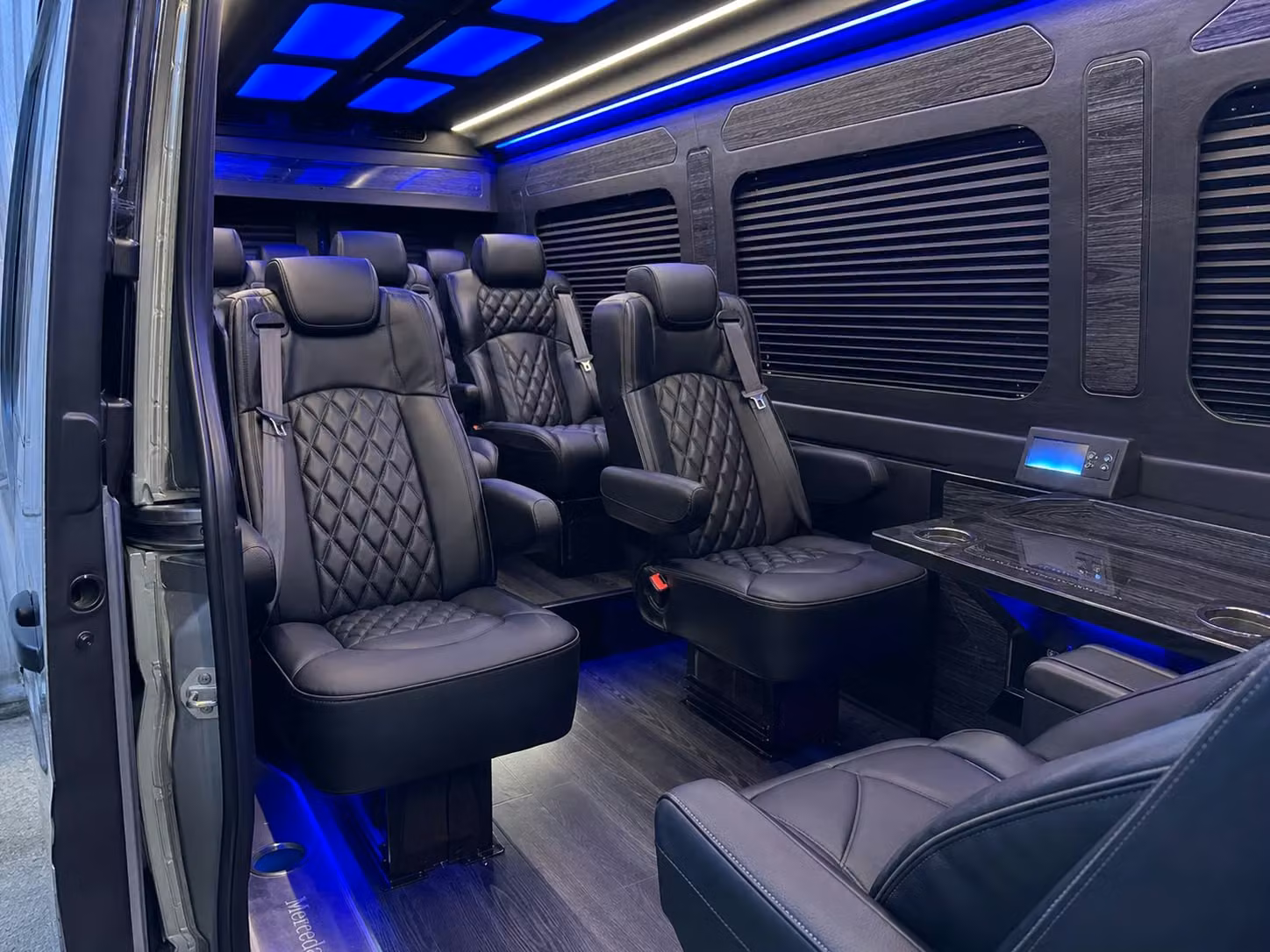 sprinter van transportation for groups and events across hayward