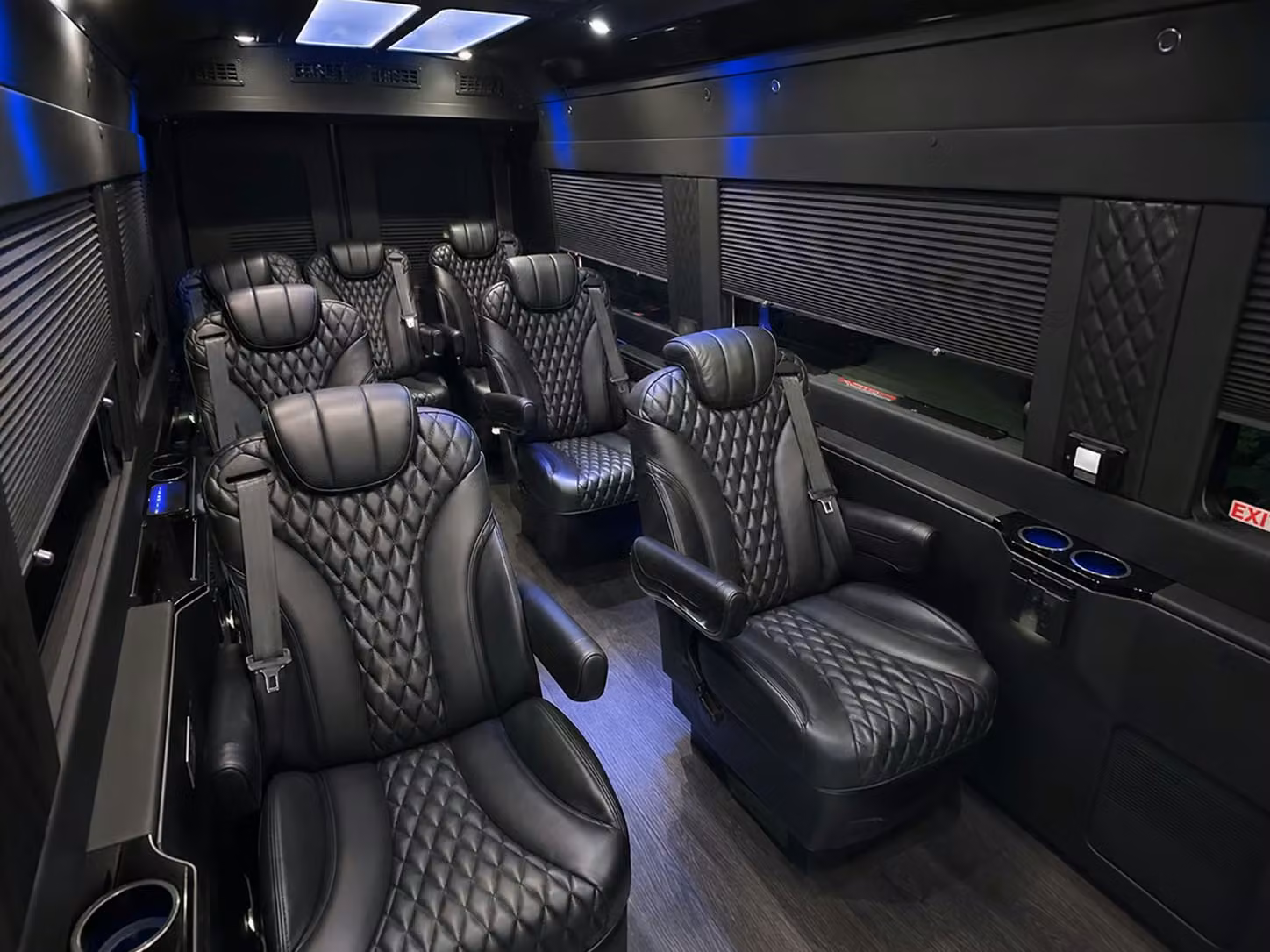 sprinter van with driver interior